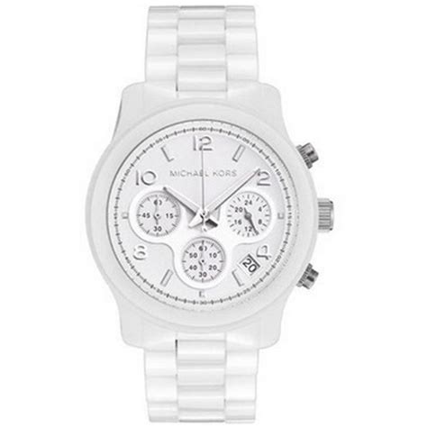 michael kors white ceramic watch links|mk5161.